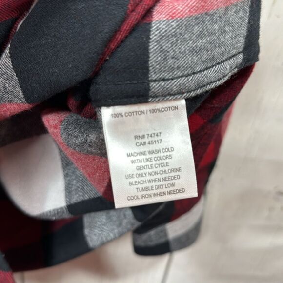 Red Head Brand Co. 3XL Buffalo Plaid Flannel Shirt Rugged Outdoor Cabin Core - Picture 11 of 15